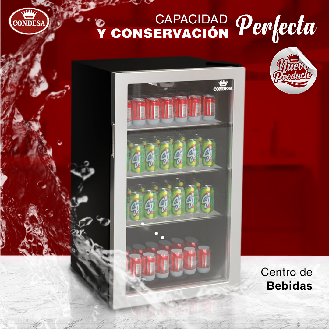 Centro de bebidas Condesa, la vitrina ideal para tus bebidas y postres