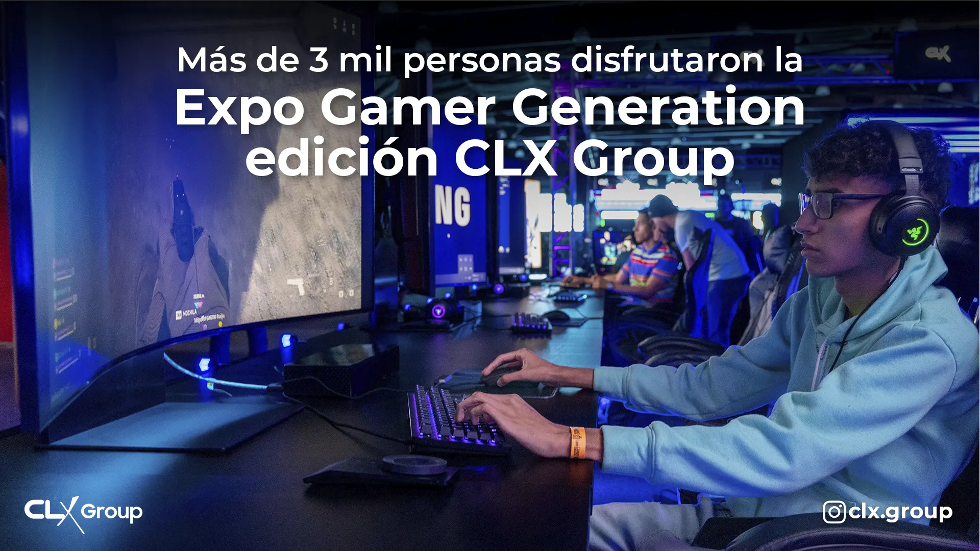 Más de 3 mil personas disfrutaron la Expo Gamer Generation edición CLX Group