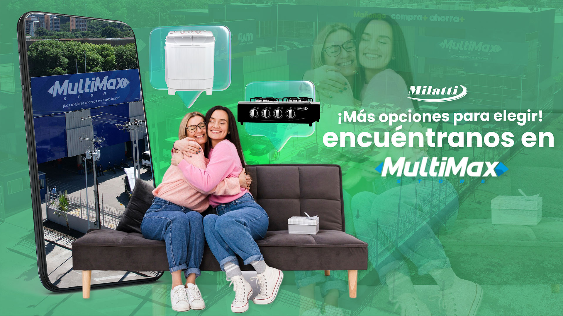 ¡Más opciones para elegir! Milatti llega a Multimax Store